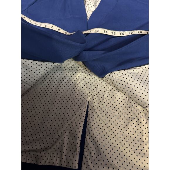 Talbots Jacket Womens Blue Blazer Cotton Career Office Preppy Sz:18w Plus - Picture 7 of 7
